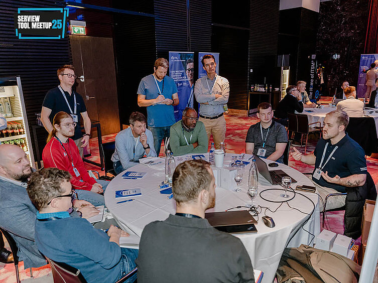 SERVIEW TOOL MEETUP active session of manufacturers and participants