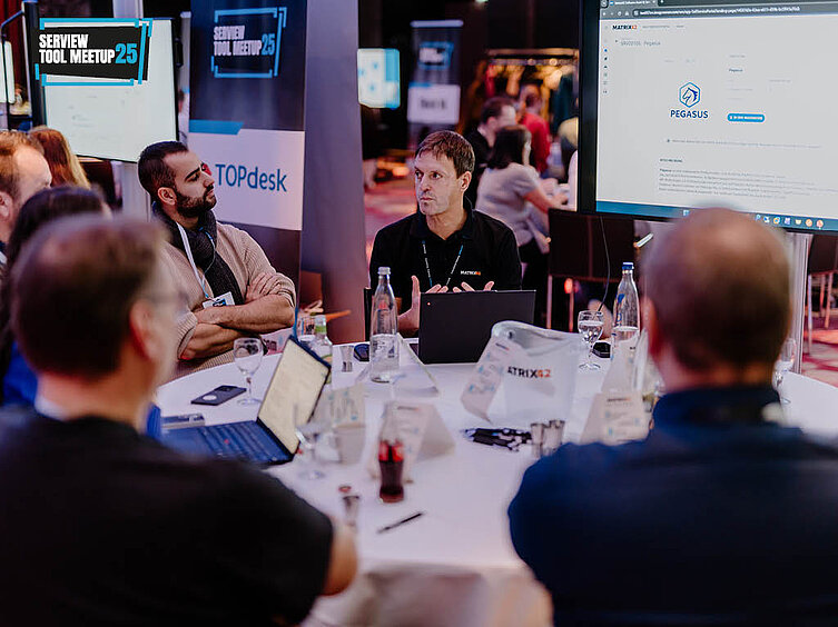 SERVIEW TOOL MEETUP active session of manufacturers and participants