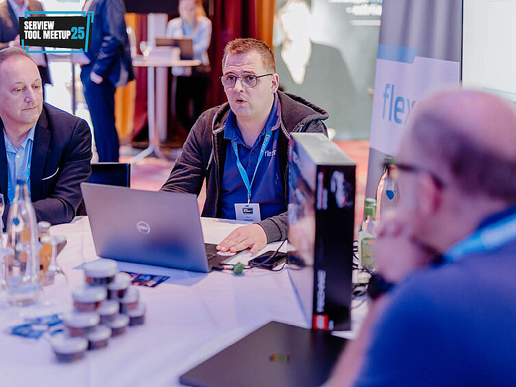 SERVIEW TOOL MEETUP active session of manufacturers and participants