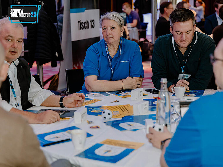 SERVIEW TOOL MEETUP active session of manufacturers and participants