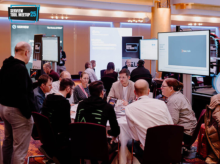 SERVIEW TOOL MEETUP active session of manufacturers and participants