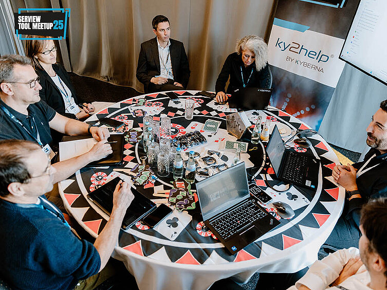 SERVIEW TOOL MEETUP active session of manufacturers and participants